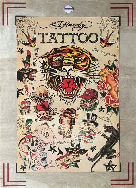 Ed Hardy Tattoo Posters | Mercari