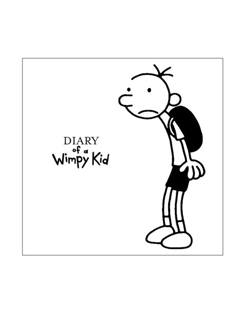 Diary Of A Wimpy Kid Coloring Pages Printable Coloring Pages Free