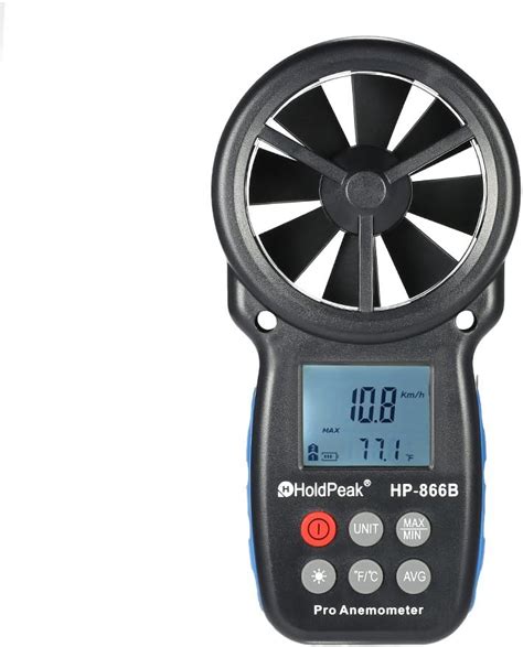 Docooler Holdpeak Hp B Mini Lcd Digital Anemometer Wind Speed Air