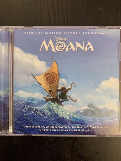 Disneys Moana Original Motion Picture Soundtrack Cd For Sale In