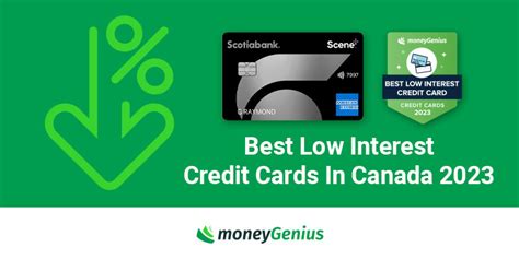 Best Low Interest Credit Cards In Canada 2023 | moneyGenius