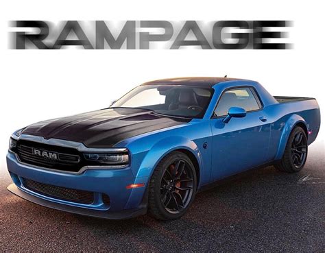 Ram Rampage Is The Hellcat Muscle Truck We Need Autoevolution