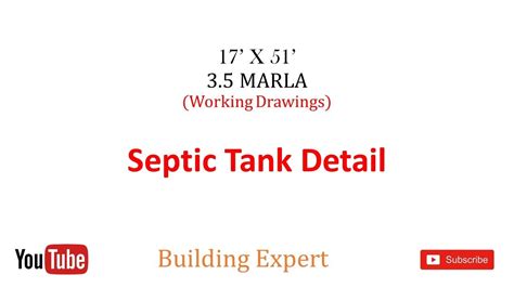 Mastering Septic Tank Details In AutoCAD Design Dimensions And