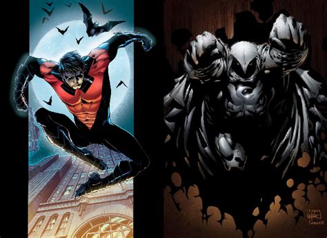 Batman Battle Of The Month Results Nightwing Vs Moon Knight Comic Vine