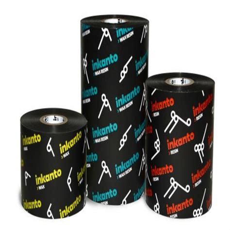 Black Inkanto Wax Ribbon Packaging Type Roll At Rs Roll In