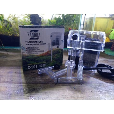 Jual Filter Gantung Kandila Z 501 Mini Hang On Filter Aquarium