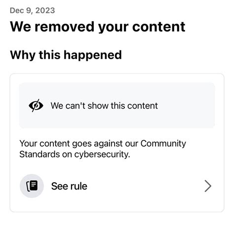 Facebook Removed Something But I Can See What It Was Rmildlyinfuriating