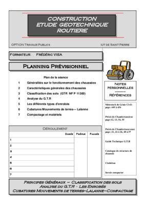 Cours Utilisation Du Tracteurs Genie Civil Pdf Notice Manuel D