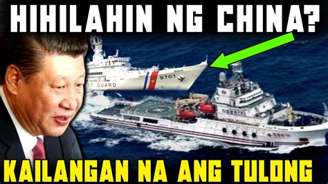 China Planong Hilahin Ang Brp Theresa Magbanua Sa Sabina Shoal Youtube