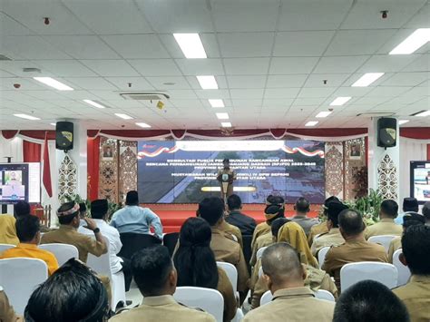 Buka Konsultasi Publik Rpjpd Gubernur Paparkan Pembangunan Tahun Ke