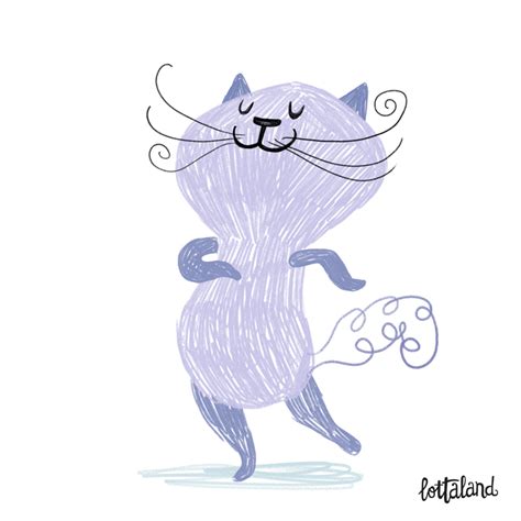 Animated S Dancing Cat