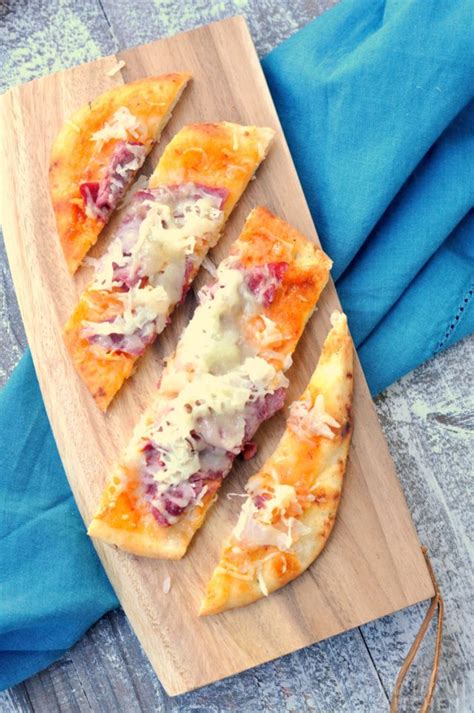 Reuben Pizza Recipe - My Suburban Kitchen