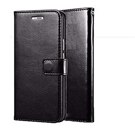 Wallet Flip Case Leather Phone Flip Cover For Lava Z Leather Cell