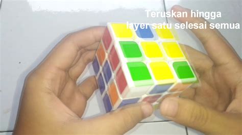 Tutorial Menyelesaikan Rubik 3X3 Untuk Pemula YouTube