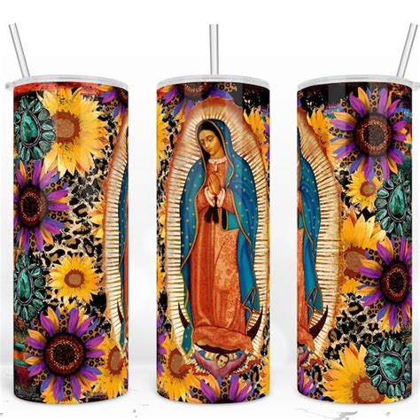 Virgin Mary Tumbler Wrap Png Etsy Australia