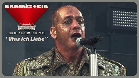 Rammstein Was Ich Liebe Live Europe Stadium Tour Multicam By