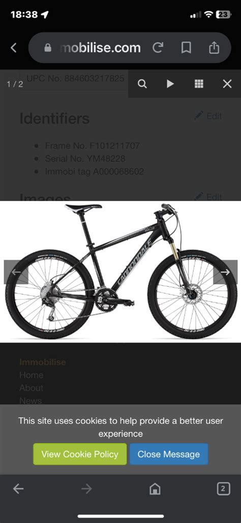 Stolen Cannondale Trail SL3