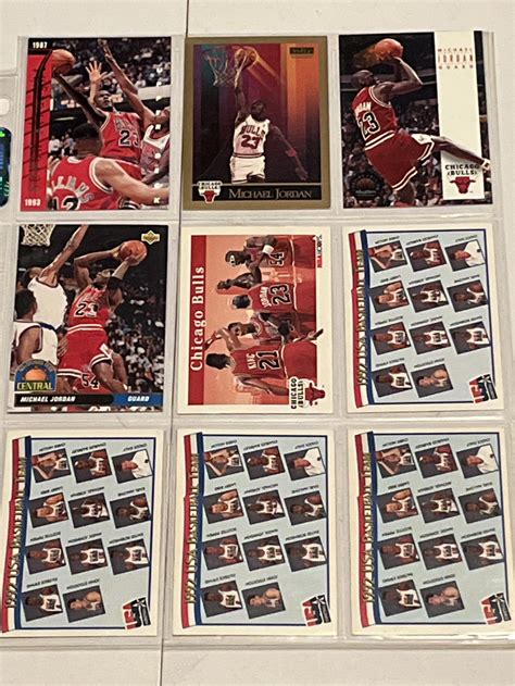 Michael Jordan Sheet Of Auctionninja