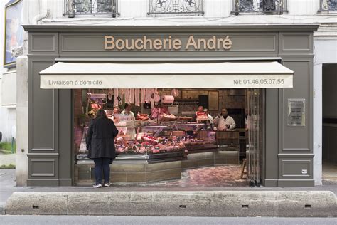 boucherie andré agencement de boutique Pep s création