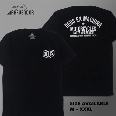 Camiseta Original Deus Ex Machina By Rafvendor M L Xl Xxl Xxxl Shopee