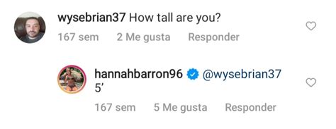 Cu Nto Mide Hannah Barron Altura Real Height