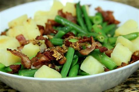 German Potato, Green Bean Salad