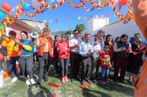 Habitantes Del Barrio De Tlaxcala Fueron Beneficiados Con Obra De