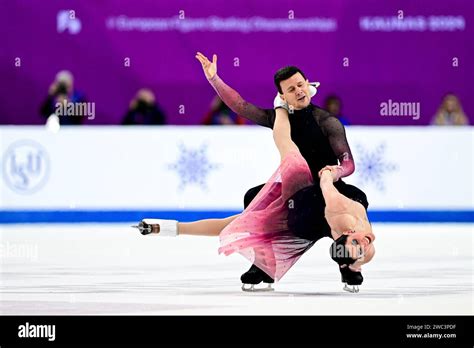 Charlene GUIGNARD Marco FABBRI ITA During Ice Dance Free Dance At