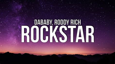 DaBaby - ROCKSTAR (Lyrics) ft. Roddy Ricch Chords - Chordify