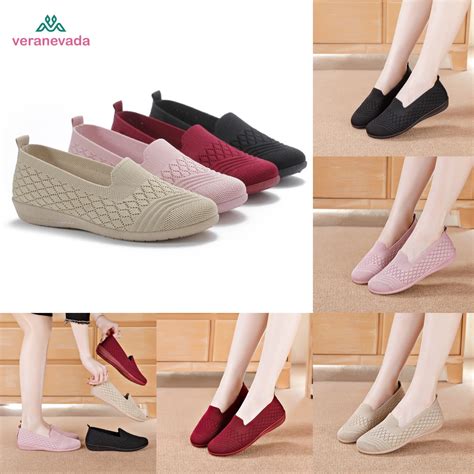 Jual Vera Nevada Sepatu Flat Slip On Wanita Shoes A Shopee Indonesia