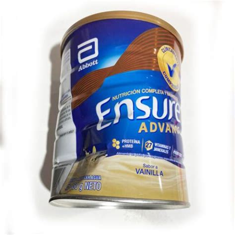 Ensure Advance Vainilla G Abbott Descuento Por Abolladura