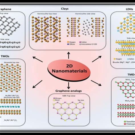 Structures Of 2d Nanomaterials Highlighting A Nanosheet Network In Download Scientific Diagram