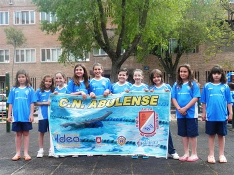 DEPORTES ÁVILA NATACIÓN Las benjaminas del C N Abulense se