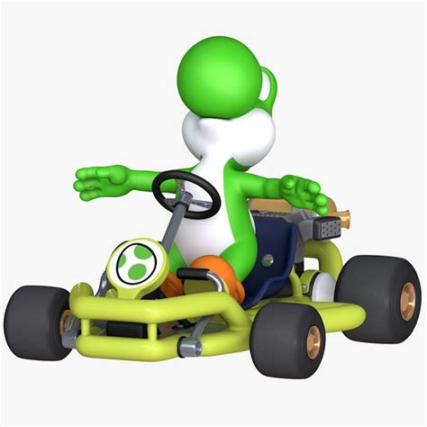 Free D Mario Kart Models Turbosquid