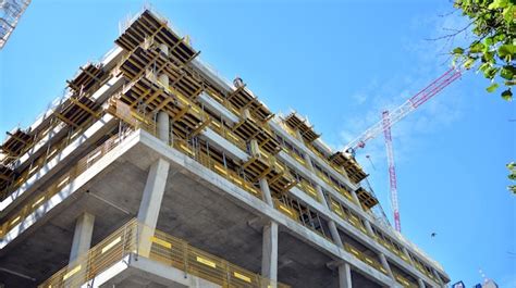 Modernos Edificios De Gran Altura En Construcci N Junto A Rascacielos