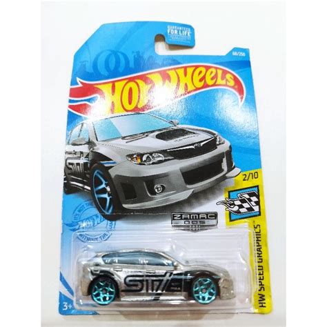 Hot Wheels Zamac Subaru Wrx Sti Shopee Brasil