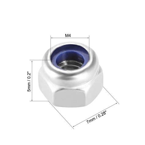 Tuercas M Zincadas De Seguridad Pack De Unidades Cimech D