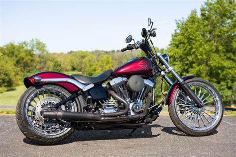 2015 Harley Davidson FXSB Softail Breakout Mysterious Red Sunglo