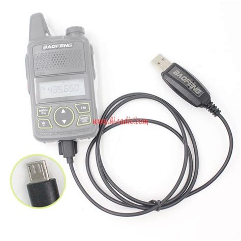 Original Baofeng T Usb Programming Cable Walkie Talkie