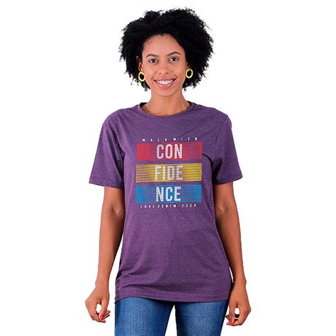 Camiseta Tradicional Manga Curta Mxd Conceito Confidence Mxd Conceito