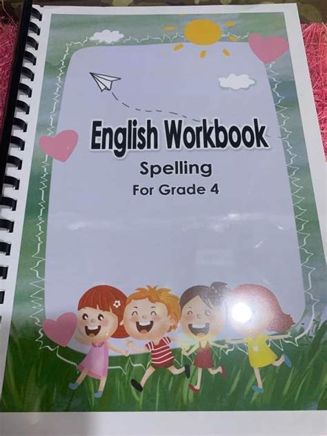 Grade 4 Spelling Workbook 44 Pages Lazada Ph