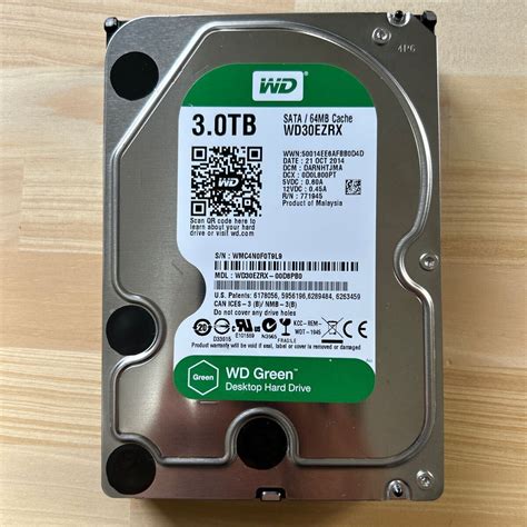 Yahoo オークション 内蔵型HDD 3 5インチ 3 0TB WD Green