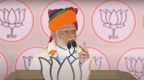 Pm Modi Slams Congress At Rajasthan Rally Says Even Listening To