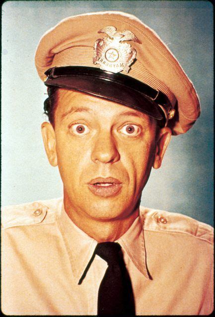 Don Knott S Barney Fife On The Andy Griffith Show Don Knotts The