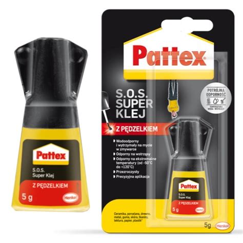 Pattex S O S Super Klej Z P Dzelkiem Uniwersalny Cena