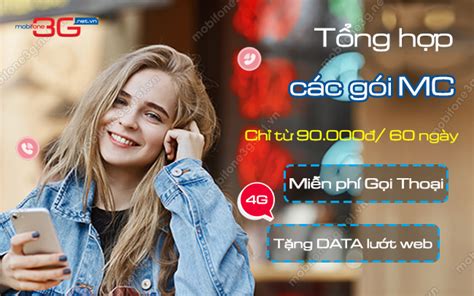 cac goi cuoc mc cua mobifone My MobiFone Dịch vụ viễn thông MobiFone