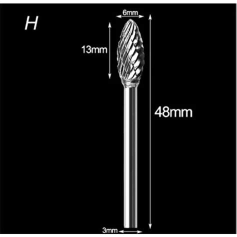 Liyao Freze Kesici H Adet Mm Shank Izim Tungsten Karb R Fiyat