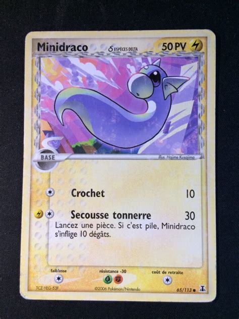 Minidraco Ex Esp Ces Delta Carte Pokemon