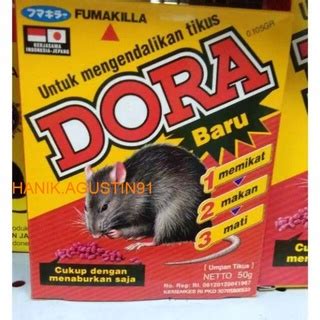 Jual Dora Fumakilla Racun Tikus Kemasan Gr Gr Shopee Indonesia