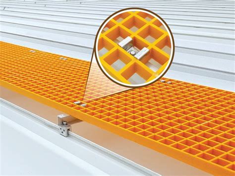 Yellow Frp Solar Walkway For Industrial Size Mm X Mm Standerd